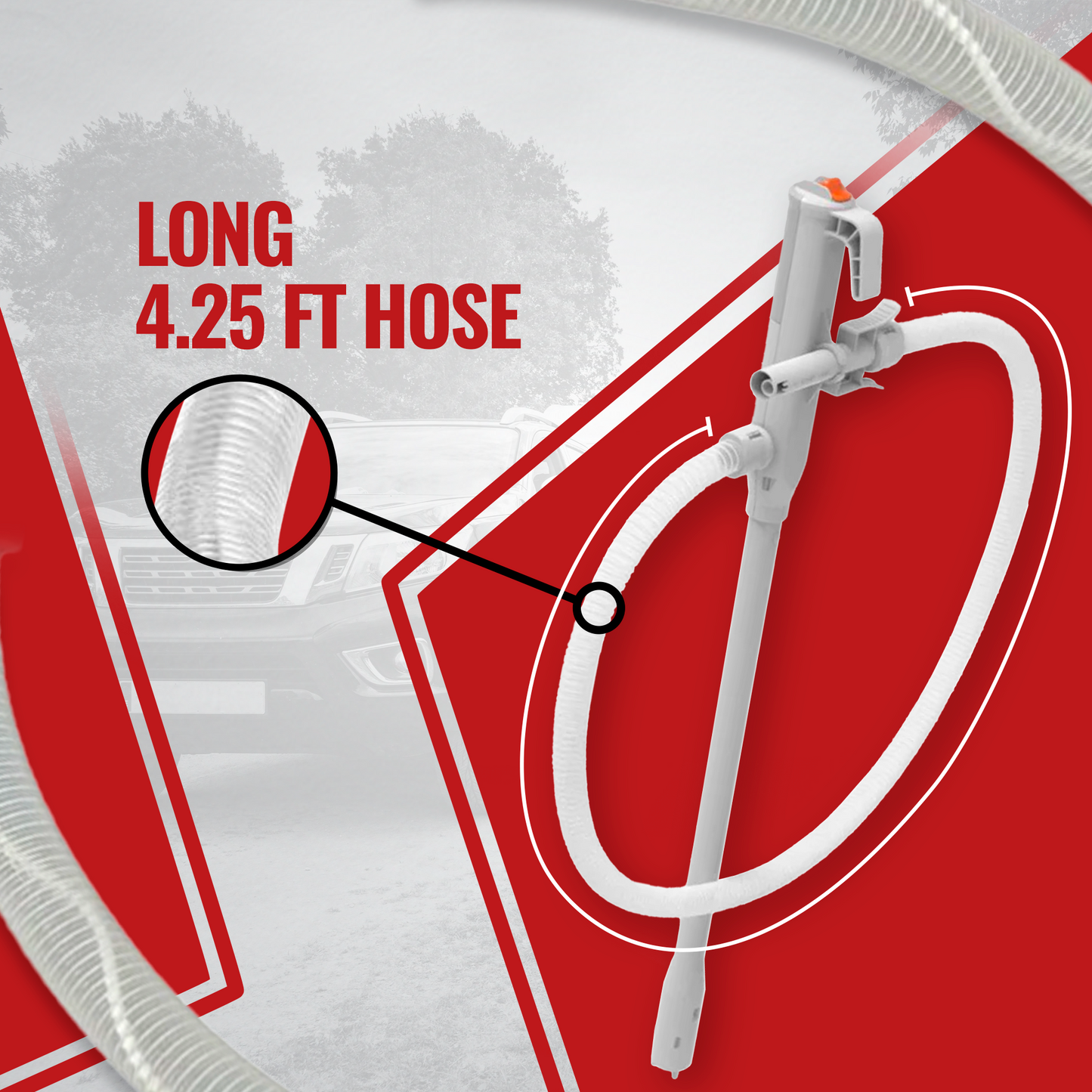 PumpMatic Stick Pump w/ Auto-Stop Sensor & 4.25 Ft Hose - BRS Super Pumps