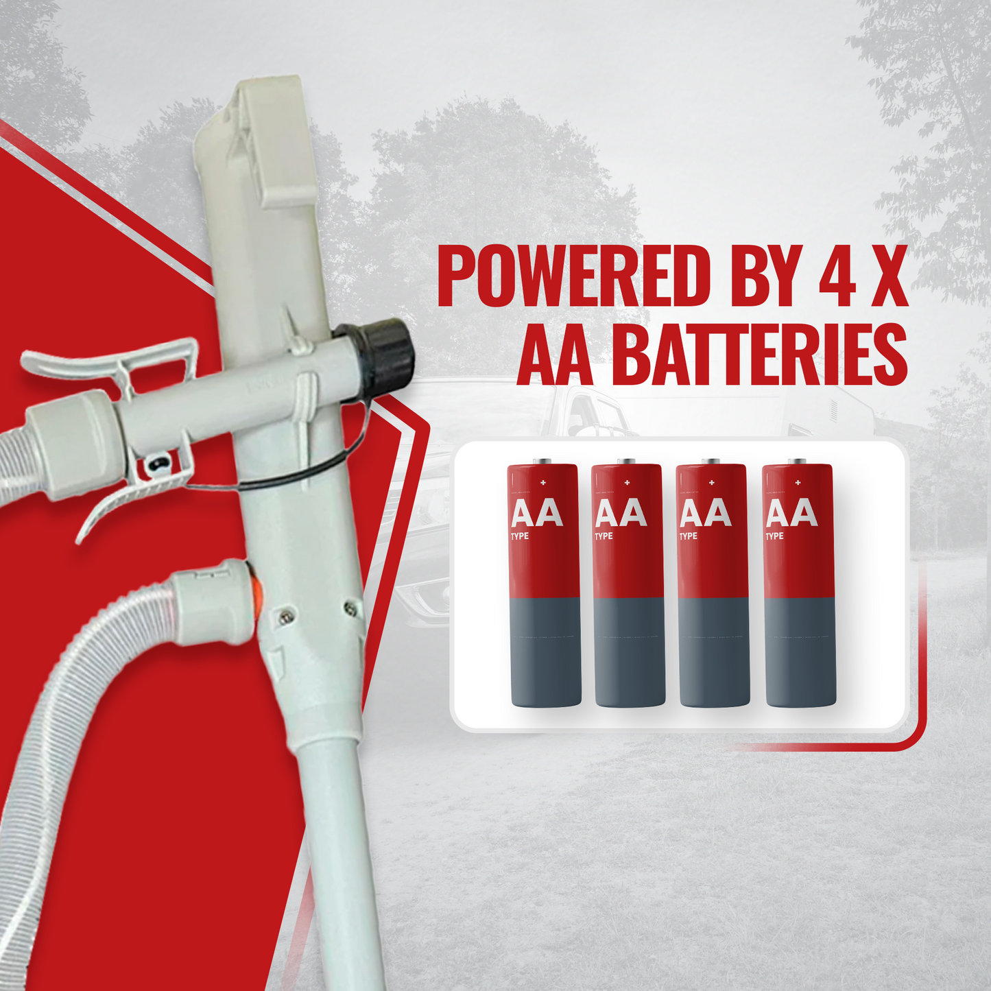 PumpMatic Stick Pump w/ Auto-Stop Sensor & 4.25 Ft Hose - BRS Super Pumps