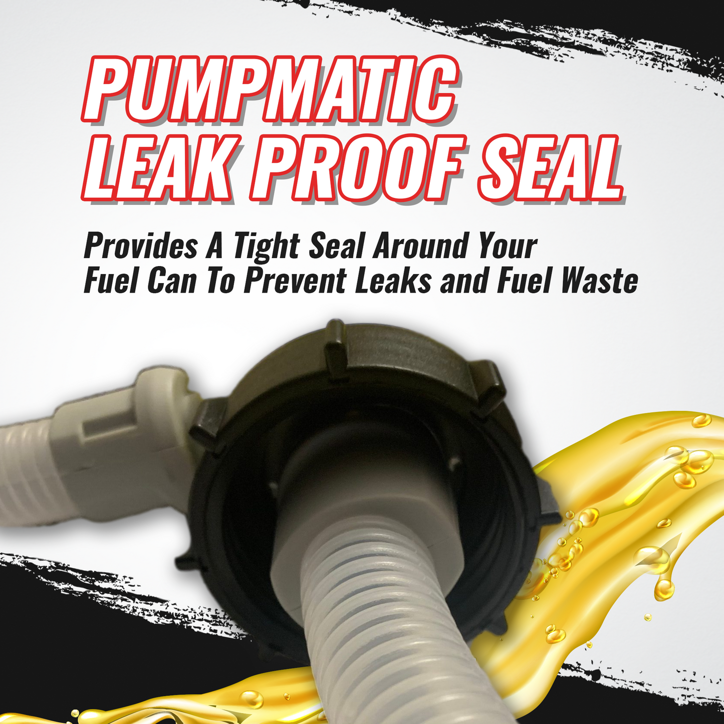 *NEW* BRS Diesel Pump - Yellow Diesel Pump + Diesel Fuel Can Combo Kit -Super Gas Pump for Gas, Diesel, Kerosene, etc.  3 Power Sources w/ Extra Long Hose - BRS Super Pumps