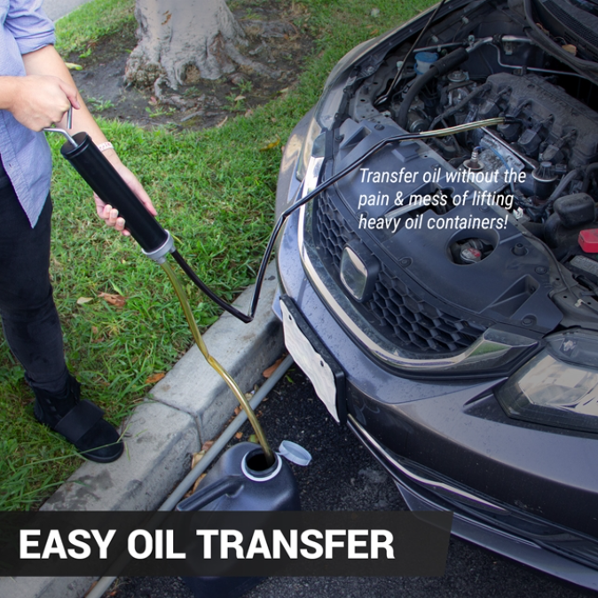 Tera Pump TROILTR01 Steel Double Action Transfer Pump - BRS Super Pumps