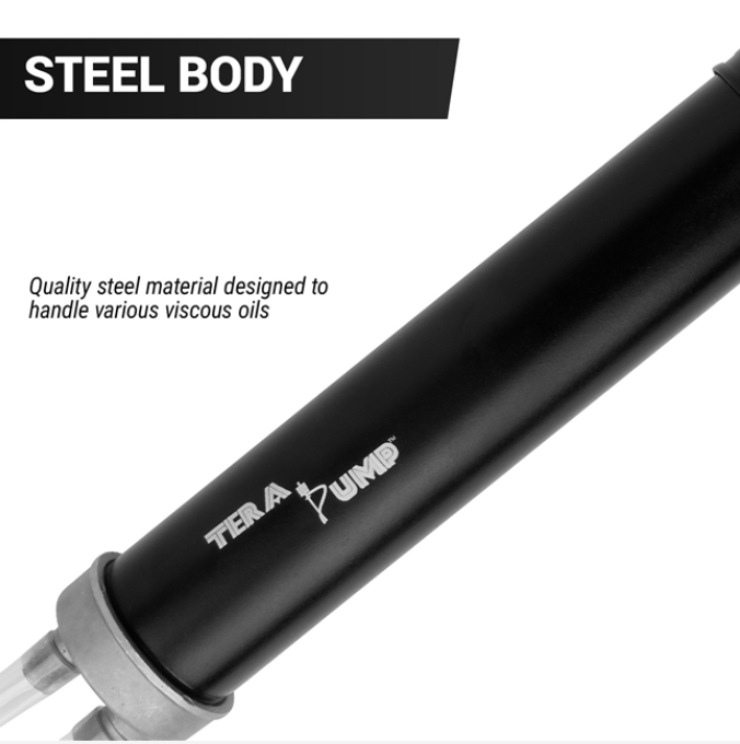 Tera Pump TROILTR01 Steel Double Action Transfer Pump - BRS Super Pumps