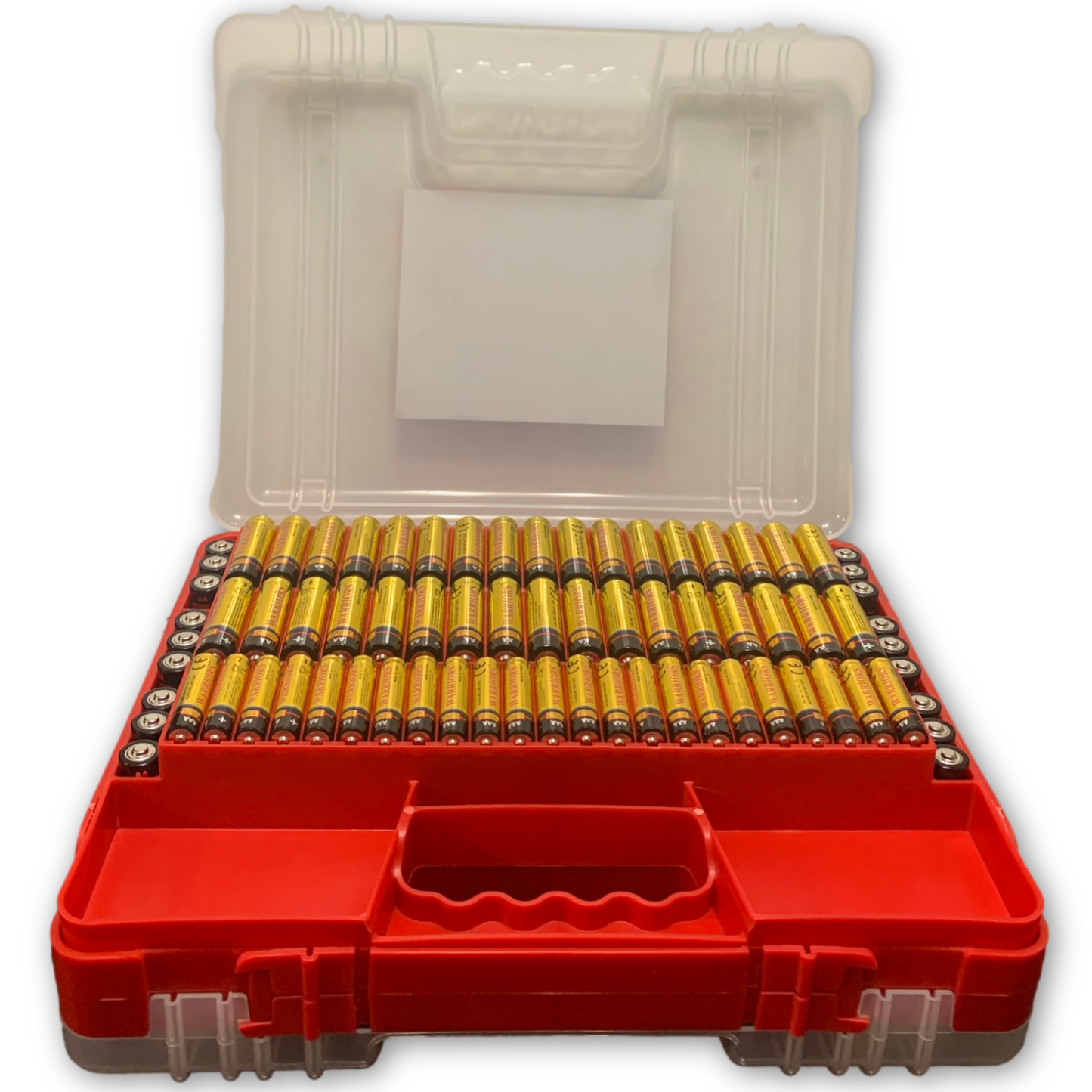 Emergency Battery Kit: 203 Alkaline Batteries + Tester