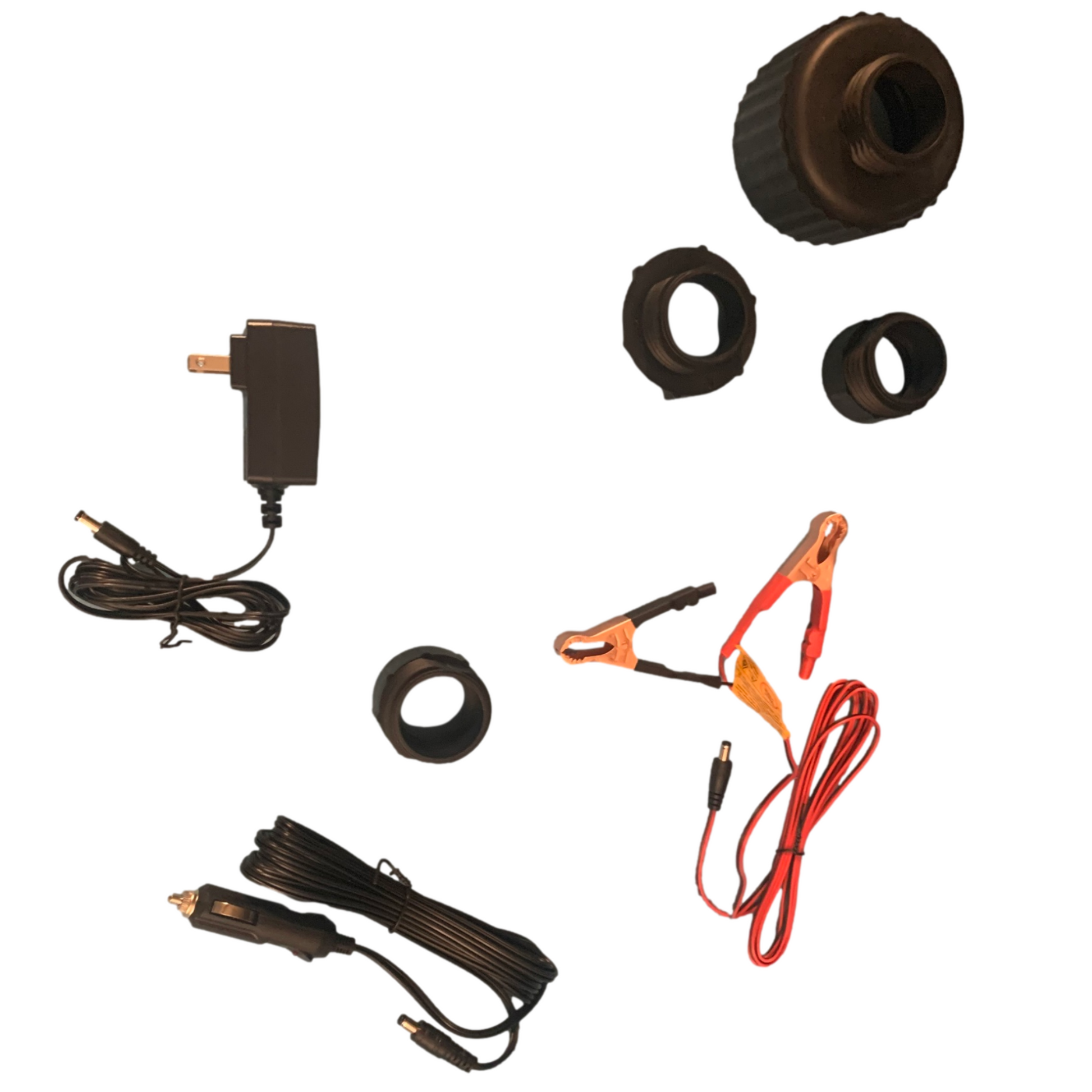 PUMPMATIC 12 FT HOSE + 5 Gallon Gas Can Combo Kit - 3.8 GPM - GAS, DIESEL, KEROSENE - BRS Super Pumps