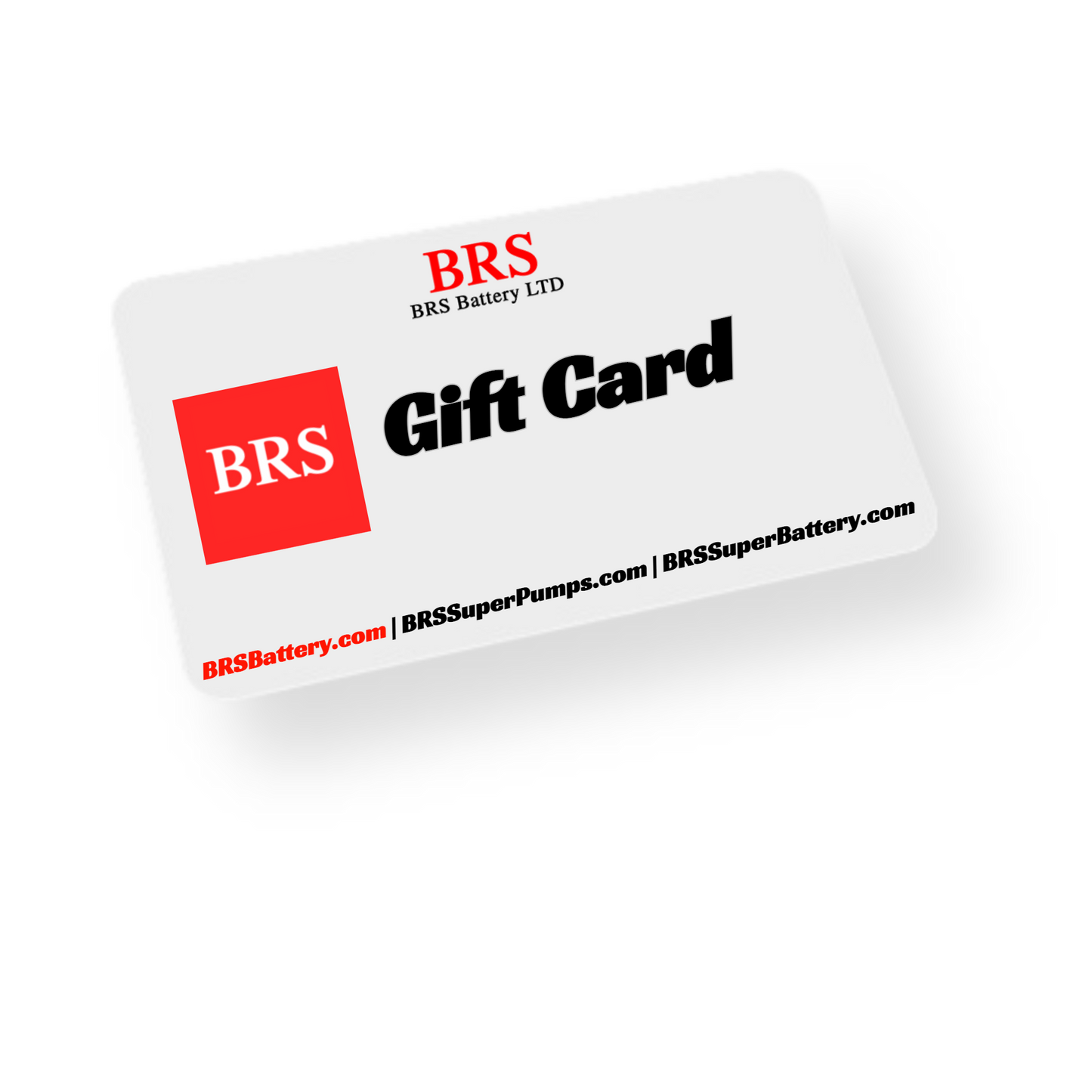 Gift Card - BRS Super Pumps