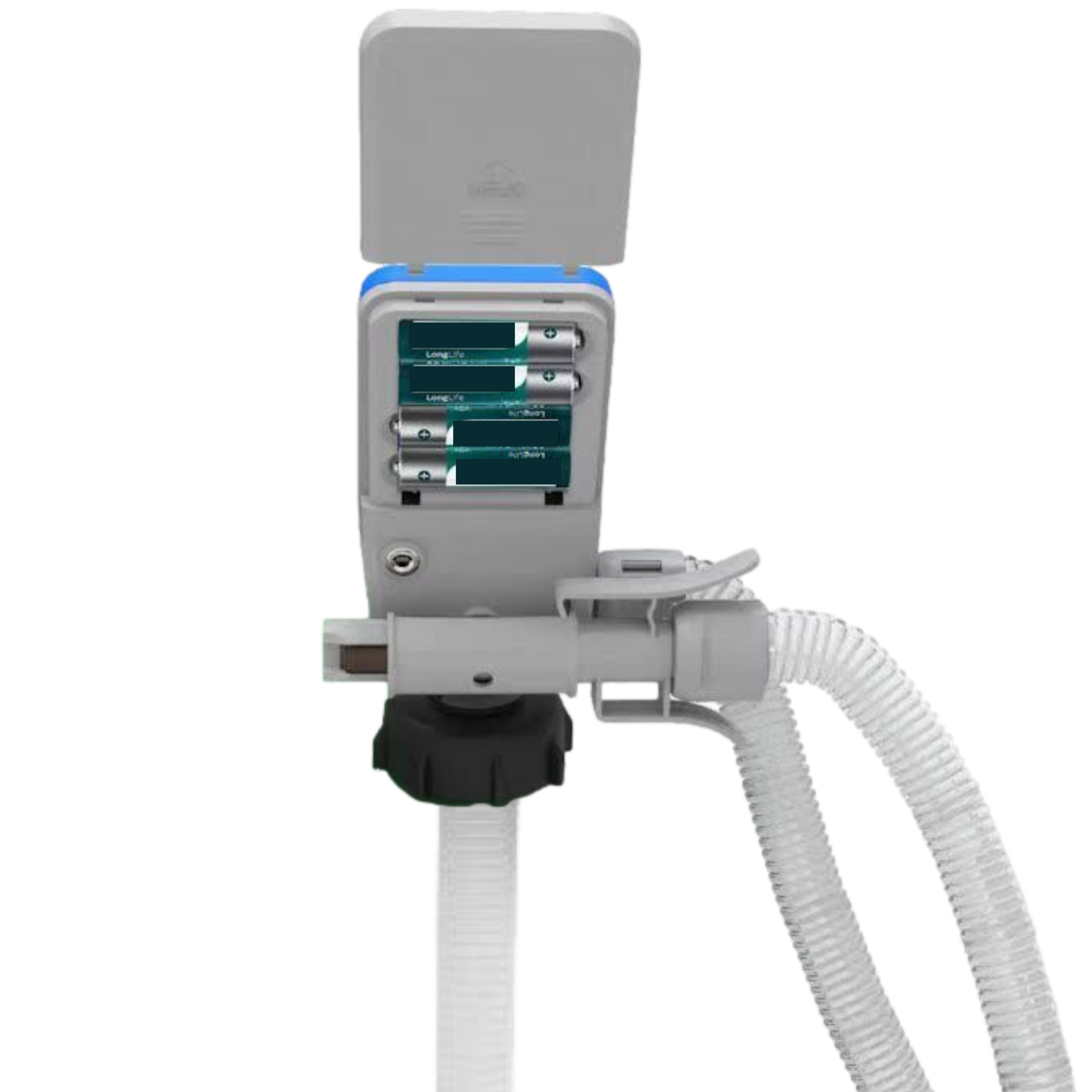 *NEW* PROTOTYPE Blue Super Gas Pump Fuel Transfer Siphon Pump for Gas, Diesel, Kerosene, 3 Power Sources w/ Extra Long Hose - BRS Super Pumps