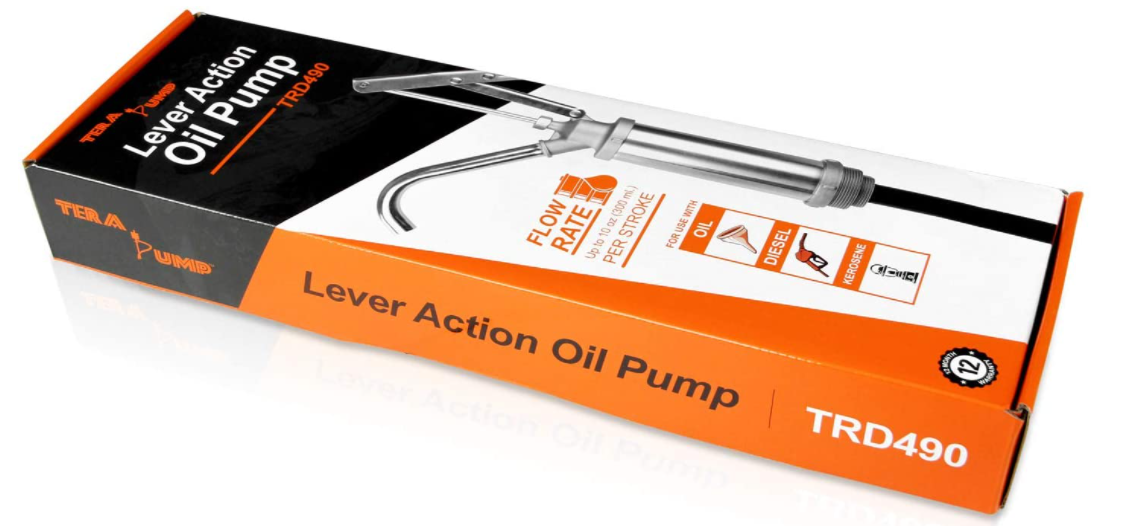 TRD490N Lever-Action Heavy Oil Drum Pump - BRS Super Pumps