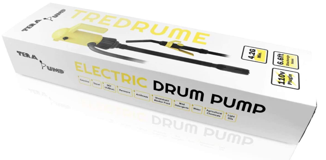 TREDRUME Telescopic Electric Drum Pump - BRS Super Pumps