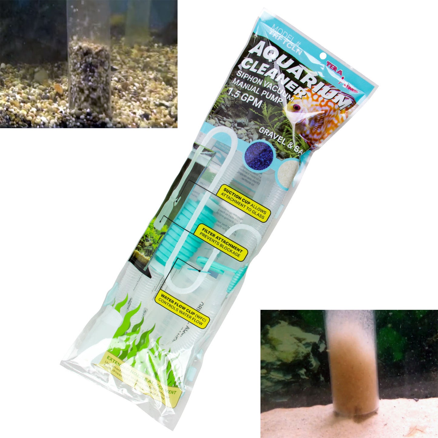 TeraPump - TRFTCLN - Aquarium Cleaner - BRS Super Pumps